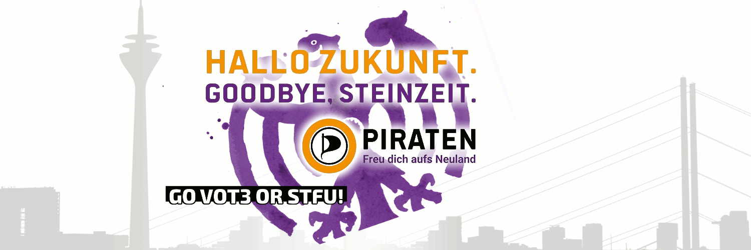 Logo der Piraten im Kreisverband Düsseldorf